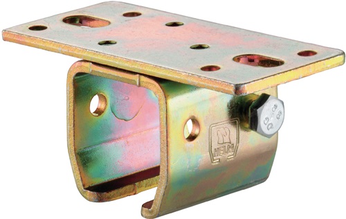 Deckenmuffe 502 f.Pro 500 verzinkt,gelb Dm.HELM
