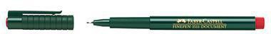 Faber-Castell Feinschreiber FINEPEN 151121 0,4mm rot