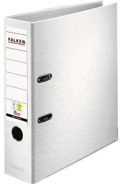 Falken Ordner S80 09984030 DIN A4 80mm PP weiß