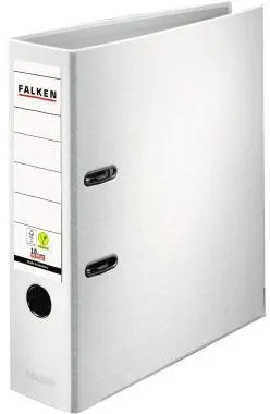 Falken Ordner S80 09984030 DIN A4 80mm PP weiß