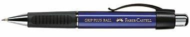 Faber-Castell Kugelschreiber GRIP PLUS BALL 140732 M metallic-blau