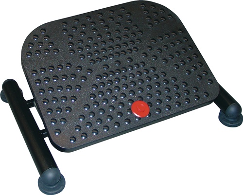 Fußstütze Basic schwarz B500xT360xH320mm Höhenverstellung 110-320mm