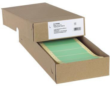 HERMA Etikett 8185 endlos 1bahnig 88,9x35,7mm grün 2.000 St./Pack.