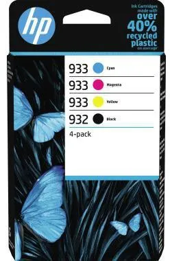 HP Tintenpatrone 6ZC71AE 932/33 sw/c/m/y 4 St./Pack.