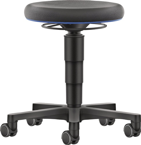 Drehhocker Rl.Integralschaum Integralschaum schwarz Sitz-H.450-650mm BIMOS