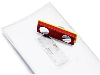 DURABLE Namensschild 811619 75x40mm Hartfolie tr 25 St./Pack.
