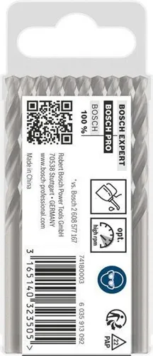 Bosch Metallbohrer PRO Metal Arbeits-L.47mm D.4,4mm L.80mm 10St.