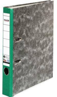 Falken Ordner S50 80023500 DIN A4 50mm RC Pappe grün