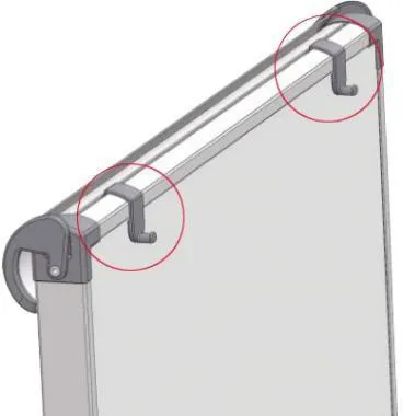 Franken Blockhalter A1070/132CH f. FC81/84/41/43 2 St./Pack.