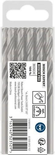 Bosch Metallbohrer PRO Metal Arbeits-L.63mm D.6,4mm L.101mm 10St.