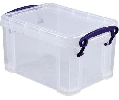 Really Useful Box Aufbewahrungsbox 1.6C 19x11x13,5cm 1,6l transparent