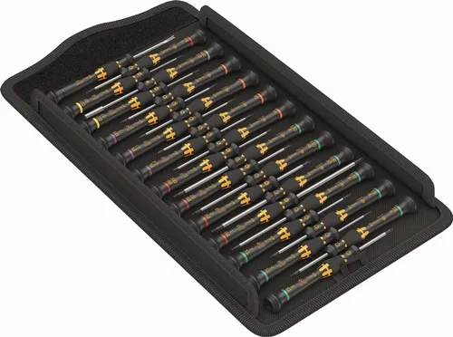 Feinmechanikerschraubendrehersatz Kraftform Micro ESD Big Pk.1 25-tlg.WERA