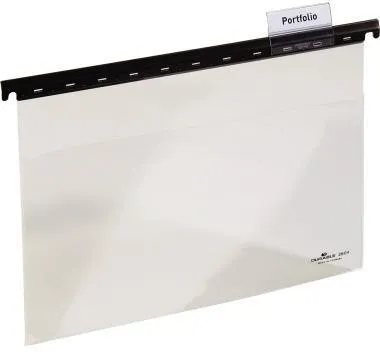 DURABLE Hängesichttasche 260419 DIN A4 oben offen transparent