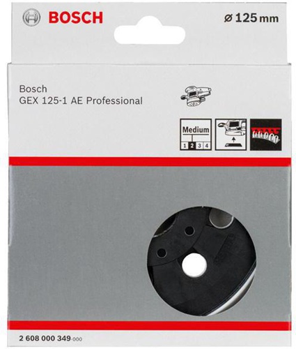 Bosch Schleifteller D.125mm mittel m.Klettverschluss f.GEX125-1 AE