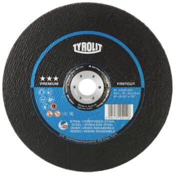 Schruppscheibe PREMIUM D230xS7mmKörnung 30 gekr.2in1 Bohr.22,23mm TYROLIT