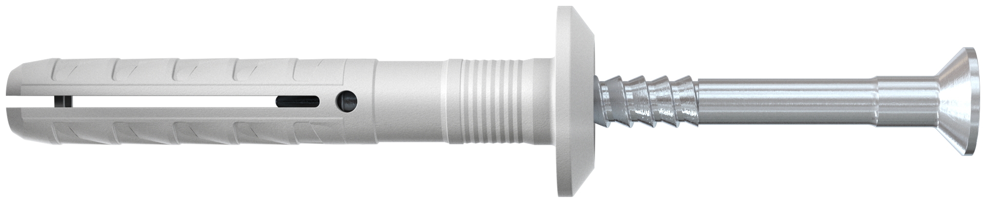 fischer Nageldübel N 6 x 40/7 P Pilzkopf und Nagelschraube