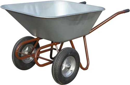 Schubkarre Zweirad 150l Luftrad 27kg Stahlfelge m.Kugell.MÜBA