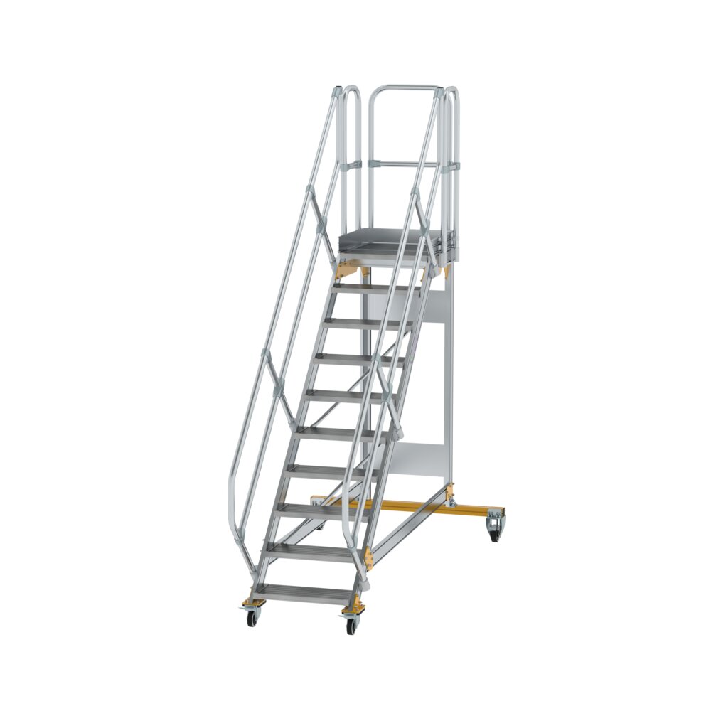 MUNK Plattformtreppe Aluminium,Stahl verzinkt