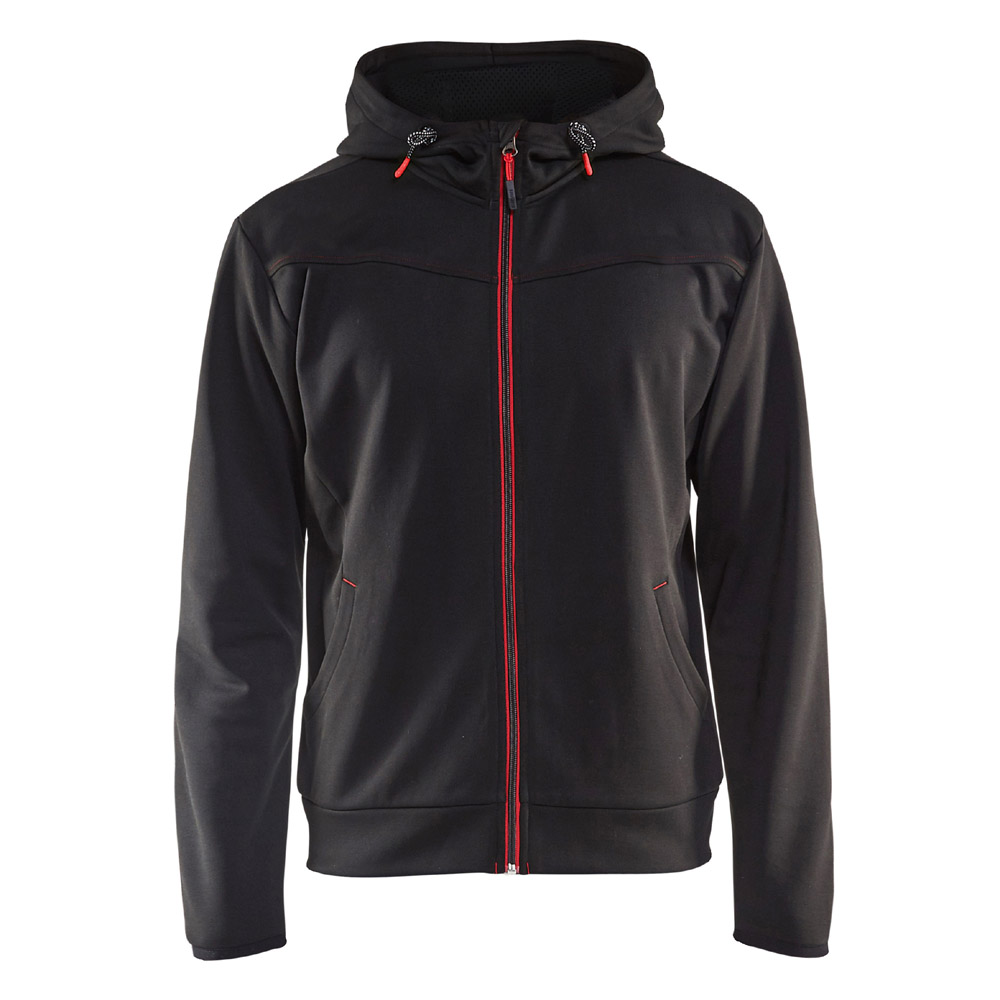 BLAKLÄDER Hoodie schwarz/rot (33632526)
