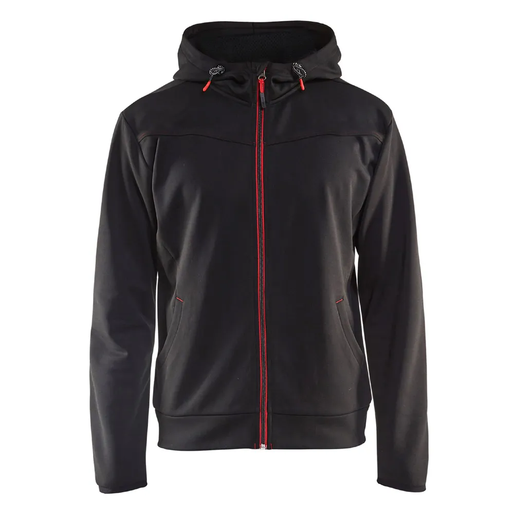 BLAKLÄDER Hoodie schwarz/rot (33632526)