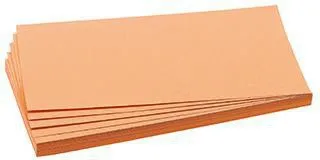 Franken Moderationskarte UMZ 1020 05 orange 500 St./Pack.