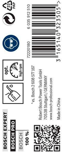 Bosch Metallbohrer PRO Metal Arbeits-L.47mm D.4,4mm L.80mm 10St.
