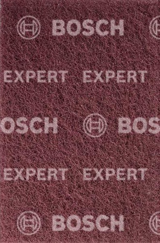Bosch Vliespad EXPERT N880 Abm.152x229mm kastanienbraun Medium A f.Handschleifen