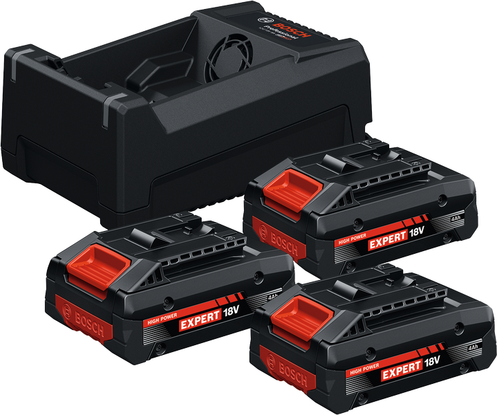 Bosch EXPERT Aktionsstarter-Set EXBA18V-40 + GAL12V/18V-80