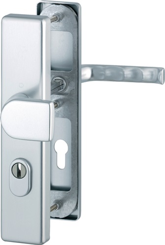 Schutzgarnitur London 78G/2222ZA/2410/113 Alu.F1 92mm 66-71mm HOPPE