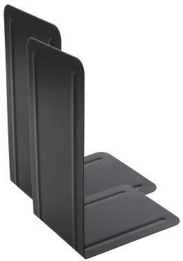 Westcott Buchstütze E-10242 00 127x240x145mm schwarz 2 St.