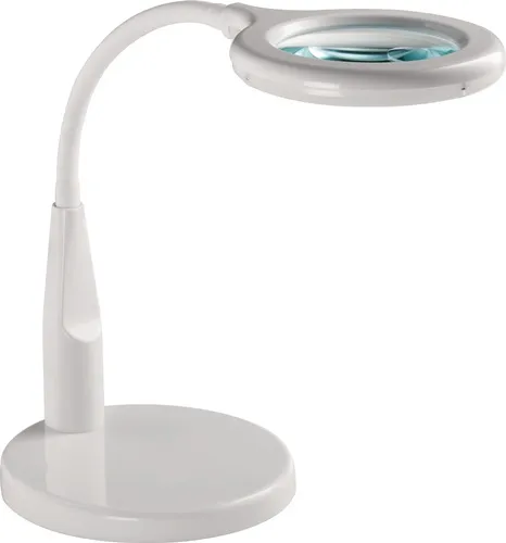 LED-Lupenleuchte Glaslinse 88,9 (3,5Zoll) weiß runder Kopf Glaslinse