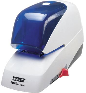 Rapid Elektroheftgerät 5050e 20993210 Kunststoff weiß/blau