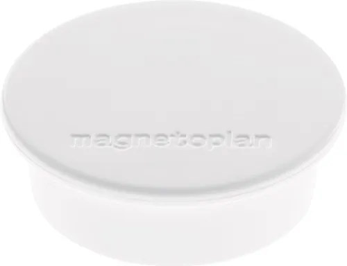 Magnet Premium D.40mm weiß MAGNETOPLAN