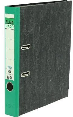 ELBA Ordner ELBArado 100555309 DIN A4 50mm Pappe grün