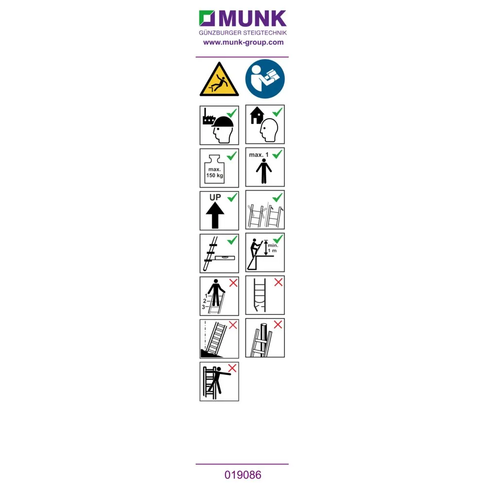 MUNK Aufkleber