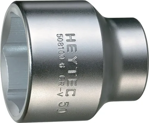 Steckschlüsseleinsatz 508100-6 3/4 Zoll 6-kant SW 50mm HEYTEC