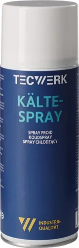 Kältespray 400ml farblos b.zu -50GradC Spraydose TECWERK