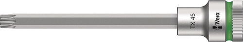 Steckschlüsseleinsatz 8767 C HF TORX® 1/2 Zoll T45 L.140mm WERA