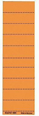 Leitz Beschriftungsschild 19010045 blanko 4zeilig orange 100 St./Pack.