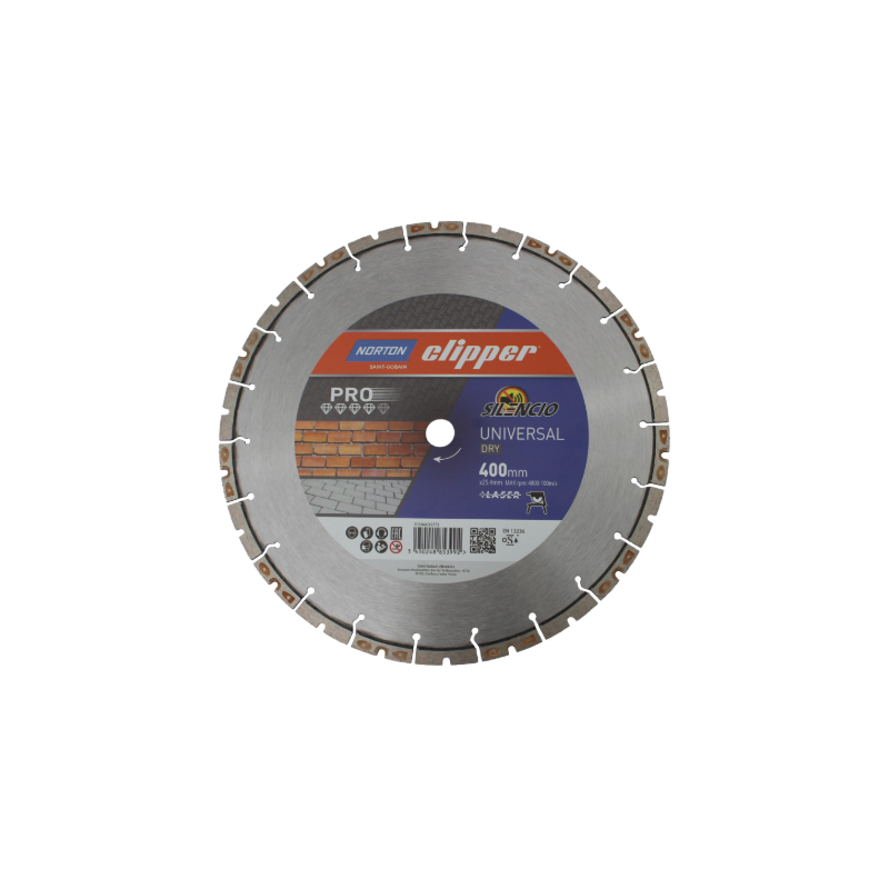 Norton Clipper Pro Universal Silencio Dry Fast Cut Diamantscheibe