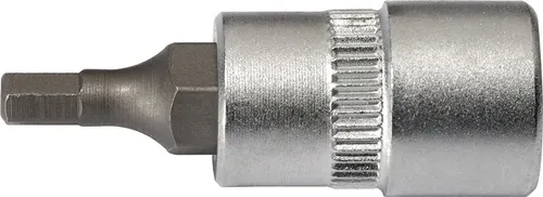 TECWERK Steckschlüsseleinsatz 1/4 Zoll 6-kant SW 8mm L.32mm