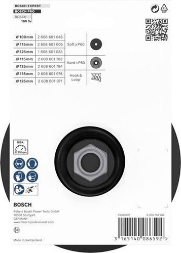 Bosch Kletthaftteller f.Papierschleifblätter 
