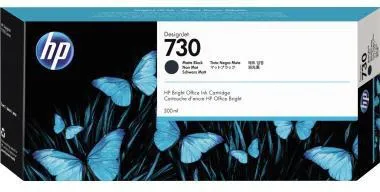 HP Tintenpatrone P2V71A Nr.730 300ml mattschwarz