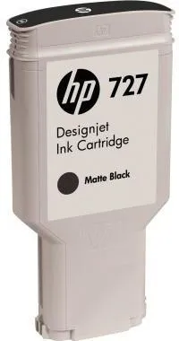HP Tintenpatrone C1Q12A 727 300ml mattschwarz
