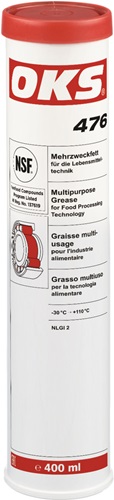 Mehrzweckfett f.die Lebensmitteltechnik OKS 476 400ml weiß NSF H1 Kartusche OKS