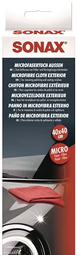 MicrofaserTuch rot L400xB400mm SONAX