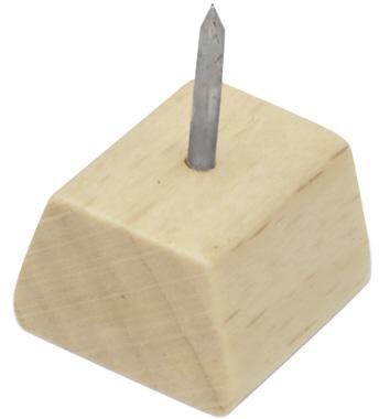 magnetoplan Holzpinnnadeln 111165549 25 St./Pack.