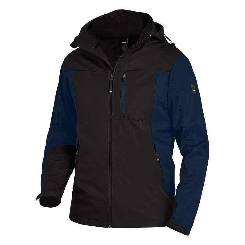 FHB Softshelljacke JANNIK marine/schwarz (79105 )