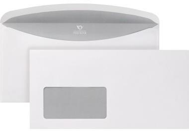 Briefumschlag POSTHORN 3000 DIN C6/C5 229 x 114 mm (B x H) mit Fenster 80g/m² mit gummierter Klappe Papier weiß 1.000 St./Pack. POSTHORN