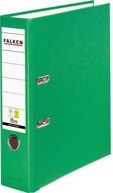 Falken Ordner S80 11286739 DIN A4 80mm PP hellgrün